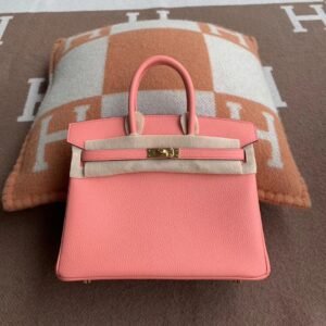 Top-Handle Bag 25cm – Togo, Crevette, Gold Hardware