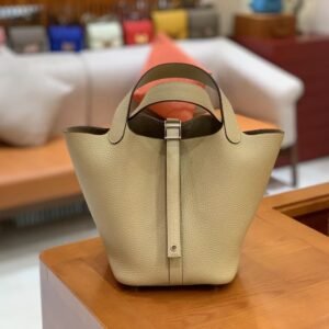 Bucket Tote 18cm – Togo, Trench
