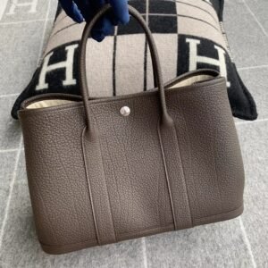 Garden Tote 30cm – Negonda, Ebene, Silver Hardware