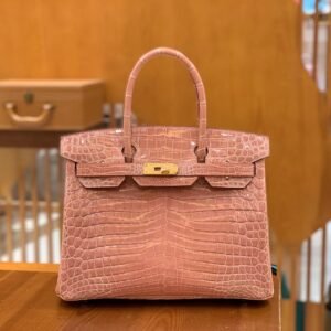 Top-Handle Bag 30cm – Porosus (AG-14494)