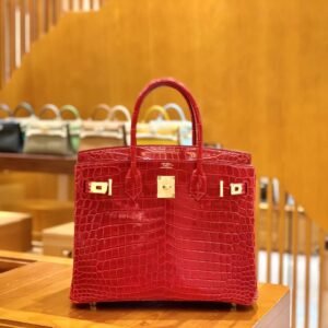 Top-Handle Bag 30cm – Niloticus, Geranium
