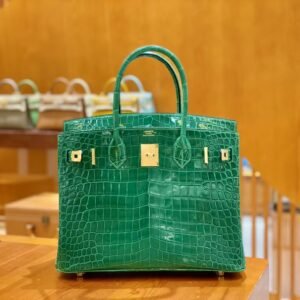 Top-Handle Bag 30cm – Niloticus, Vert Florentin