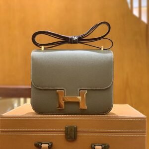 Buckle Flap Bag 18cm – Epsom (AG-12392)