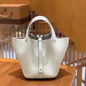 Bucket Tote 18cm – Gold Hardware (AG-12170)