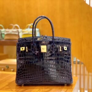 Top-Handle Bag 30cm – Niloticus, Bieu Nult