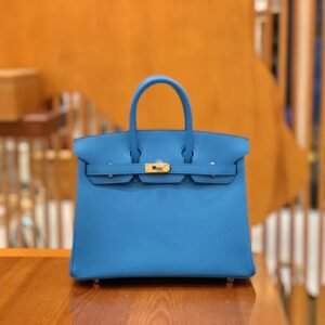 Top-Handle Bag 25cm – Epsom, Gold Hardware (AG-14105)