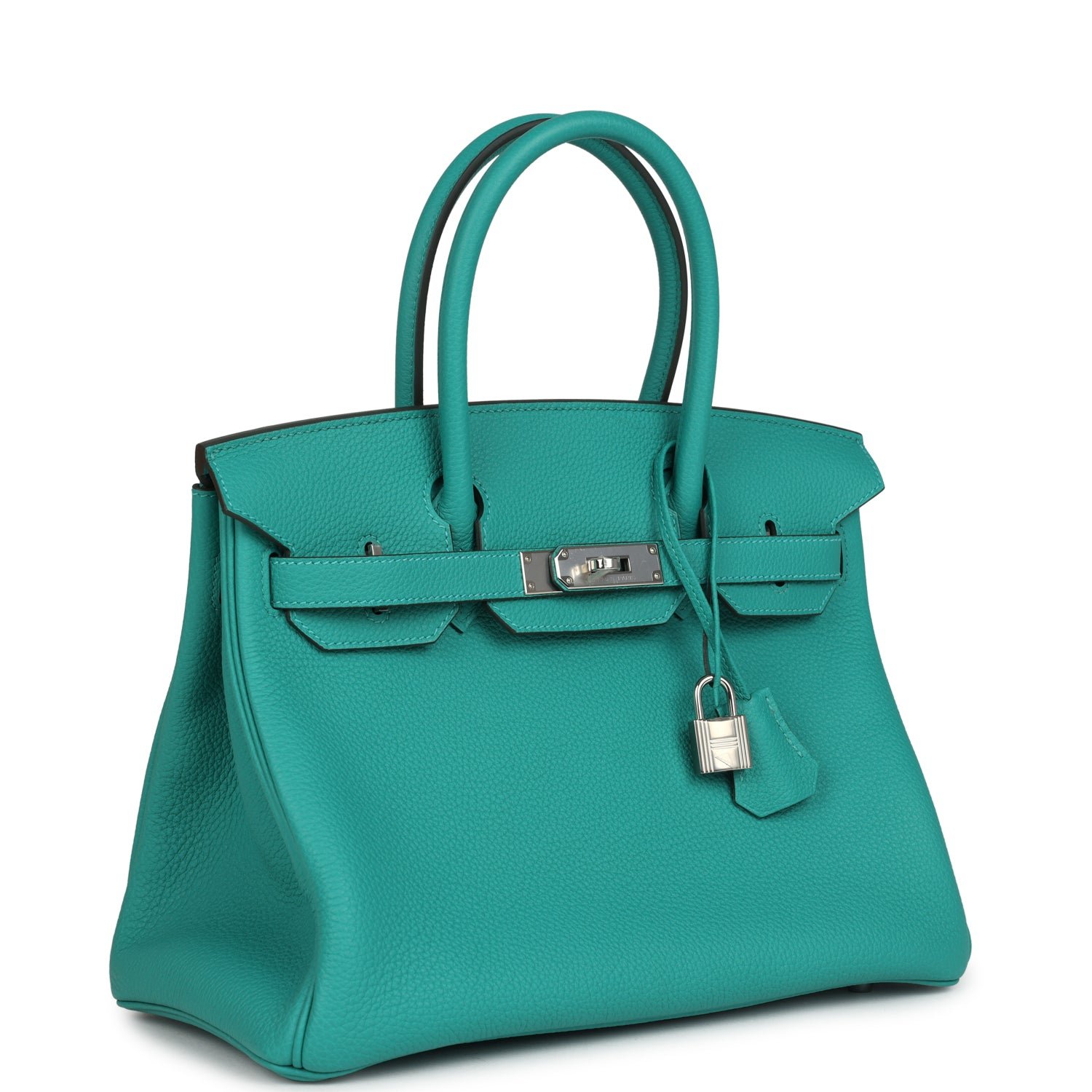 Hermes Birkin 30 Vert Verone Togo Palladium Hardware - Image 2