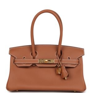 Hermes Shoulder Birkin Light 29 Gold Evercolor Gold Hardware