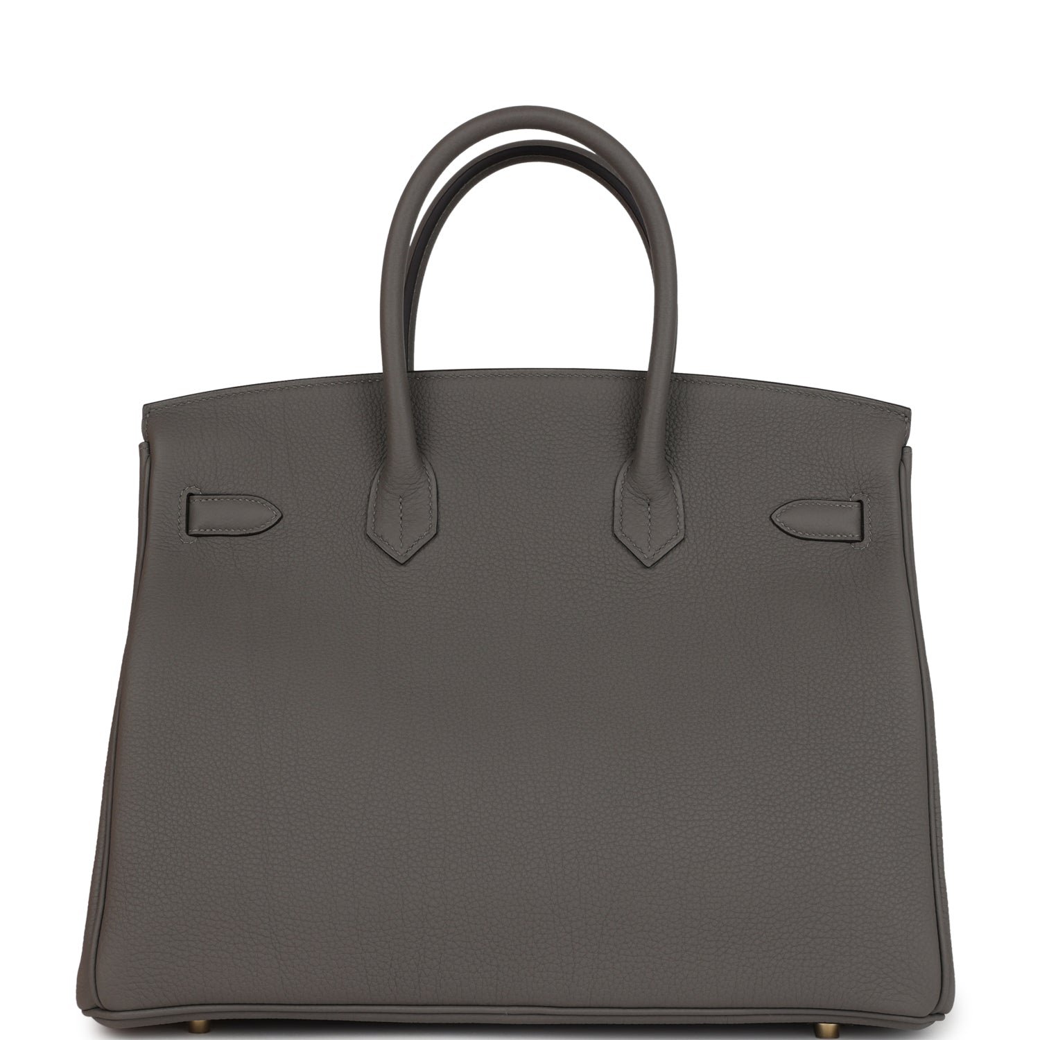 Hermes Birkin 35 Gris Meyer Togo Permabrass Hardware - Image 4