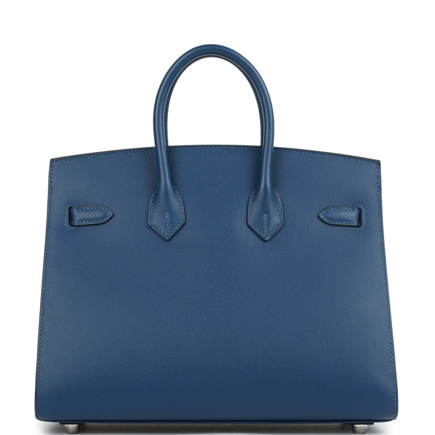 Hermes Birkin Sellier 25 Deep Bleu Madame Palladium Hardware - Image 4