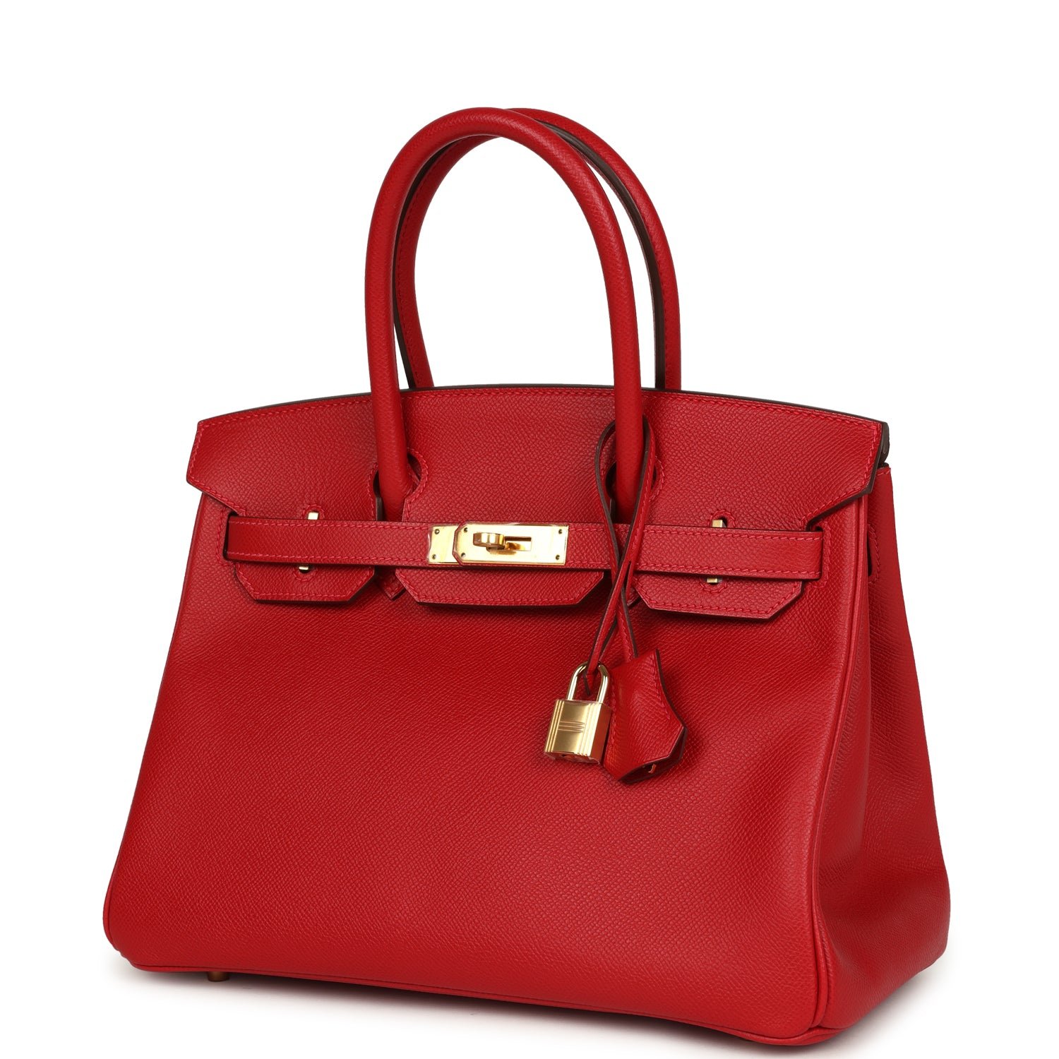 Hermes Birkin 30 Rouge Casaque Epsom Gold Hardware (MAC-H-B-251007-1) - Image 5