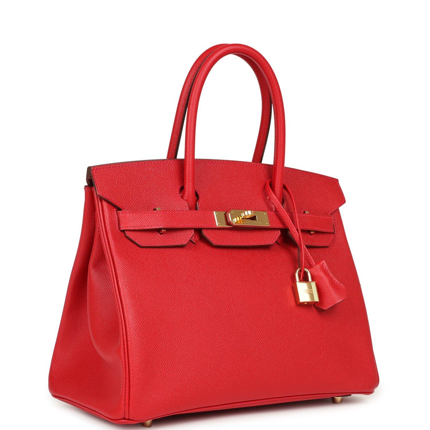 Hermes Birkin 30 Rouge Casaque Epsom Gold Hardware (MAC-H-B-251028-5) - Image 2