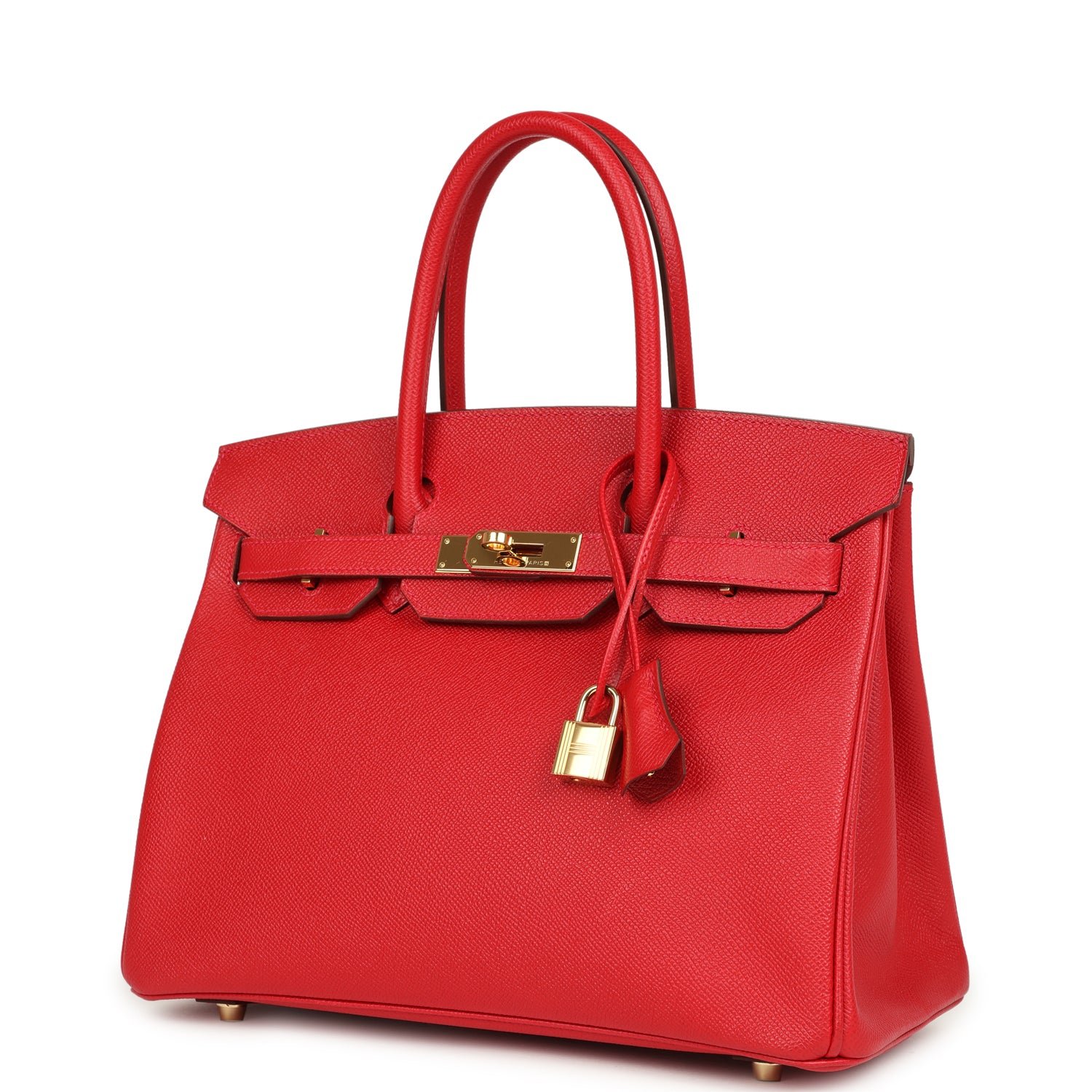 Hermes Birkin 30 Rouge Casaque Epsom Gold Hardware (MAC-H-B-251028-5) - Image 5