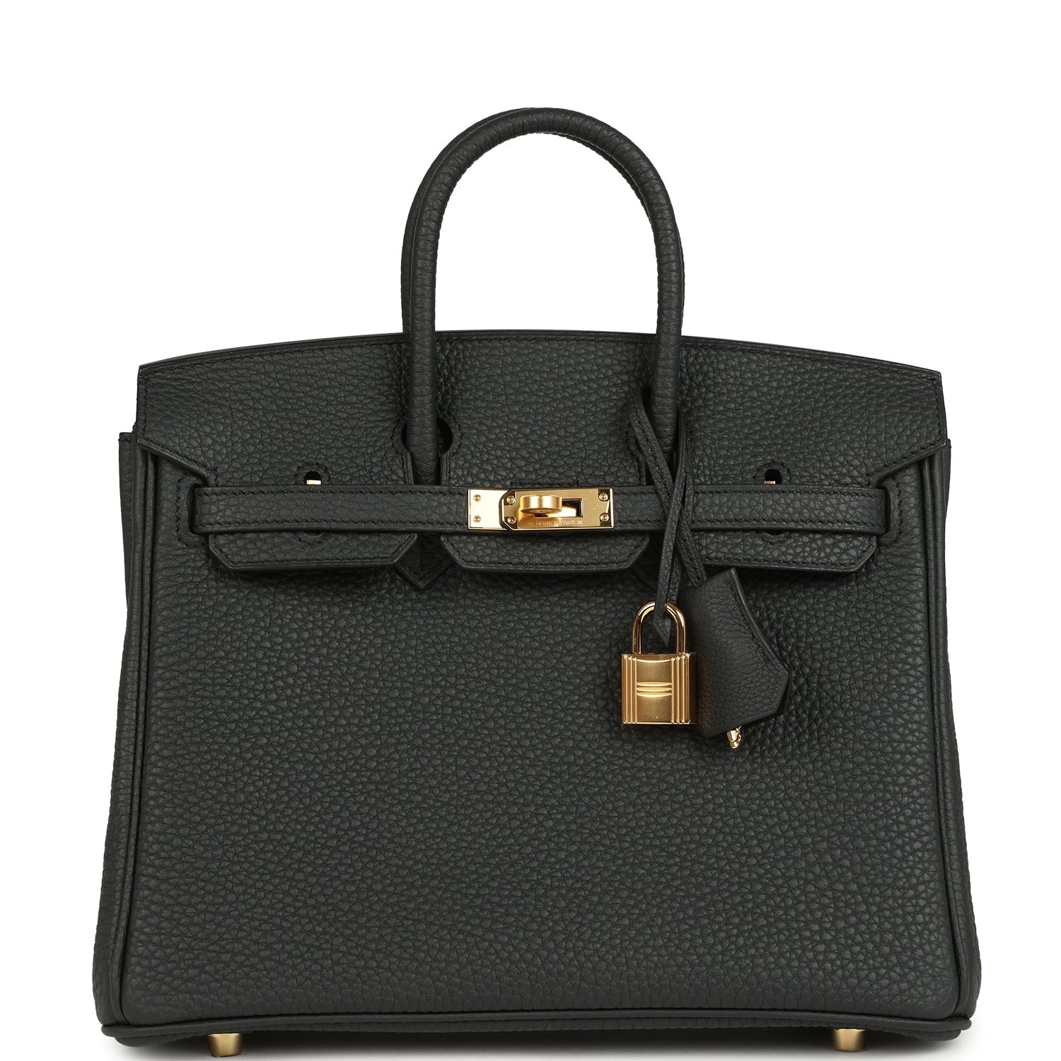 Hermes Birkin 25 Plomb Togo Gold Hardware