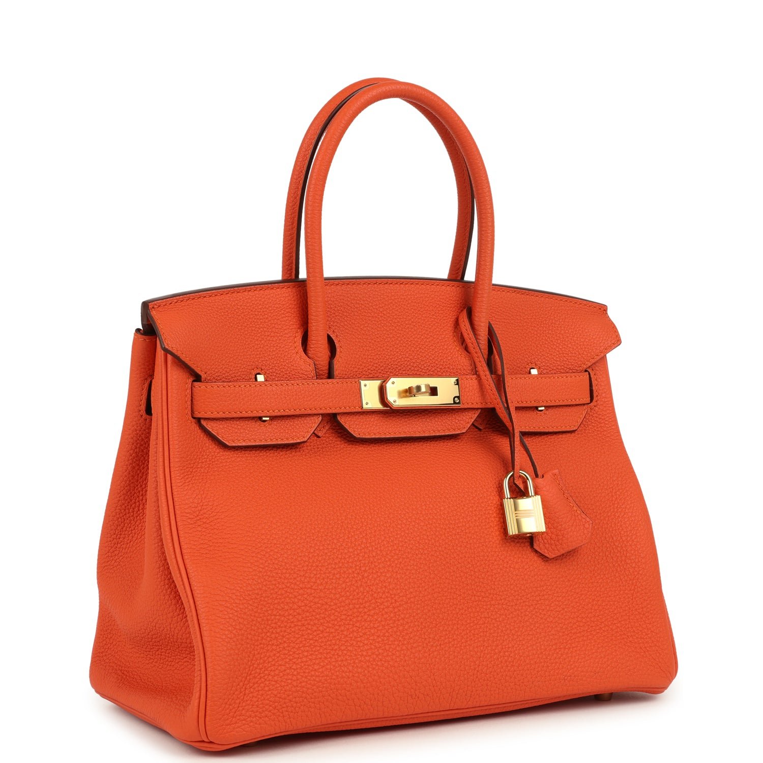 Hermes Birkin 30 Feu Togo Gold Hardware (MAC-H-B-251229-10) - Image 2
