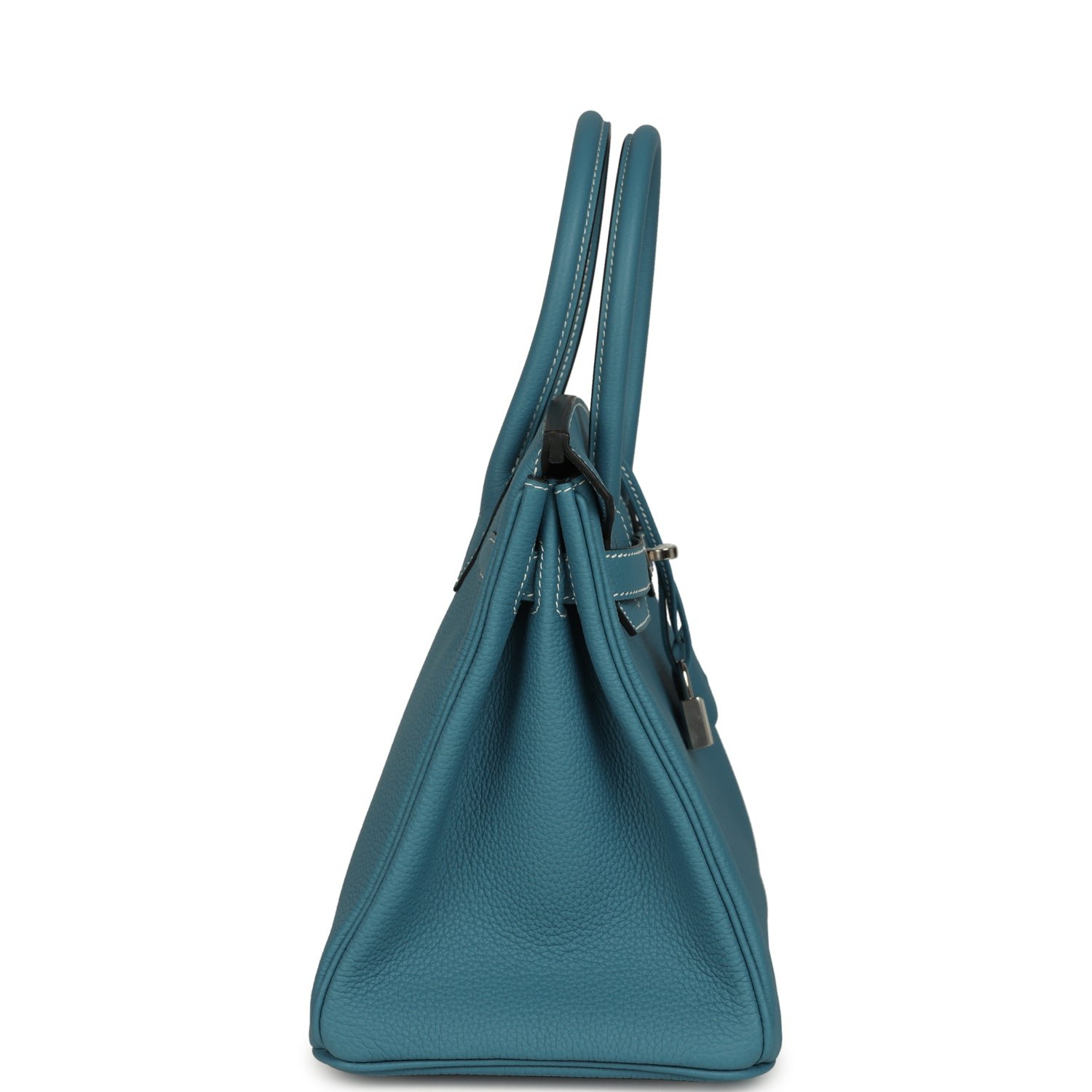 Hermes Birkin 30 Blue Jean Togo Palladium Hardware - Image 3