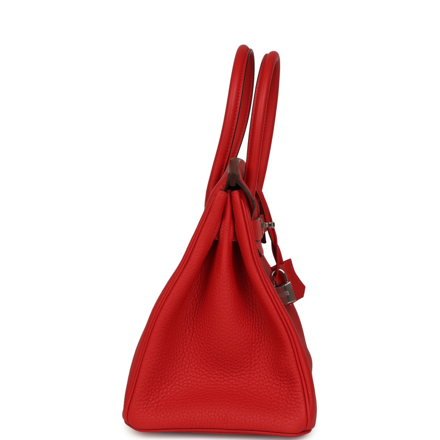 Hermes Birkin 30 Rouge Radieux Togo Palladium Hardware - Image 3