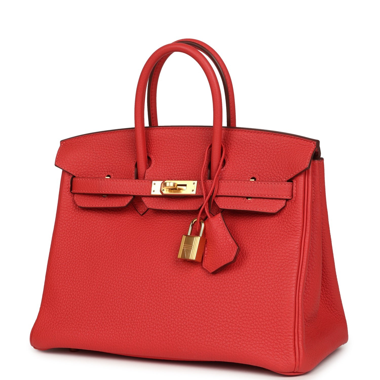 Hermes Birkin 25 Rouge Pivone Togo Gold Hardware (MAC-H-B-260218-3) - Image 5