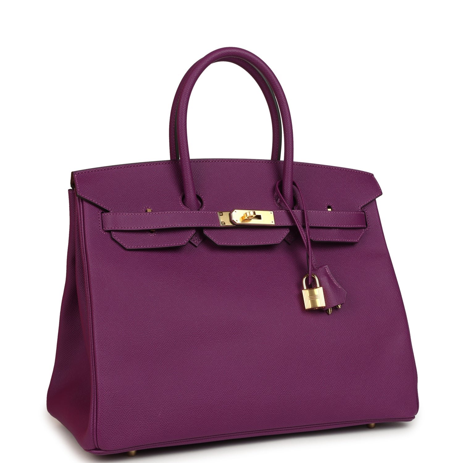 Hermes Birkin 35 Anemone Epsom Gold Hardware - Image 2
