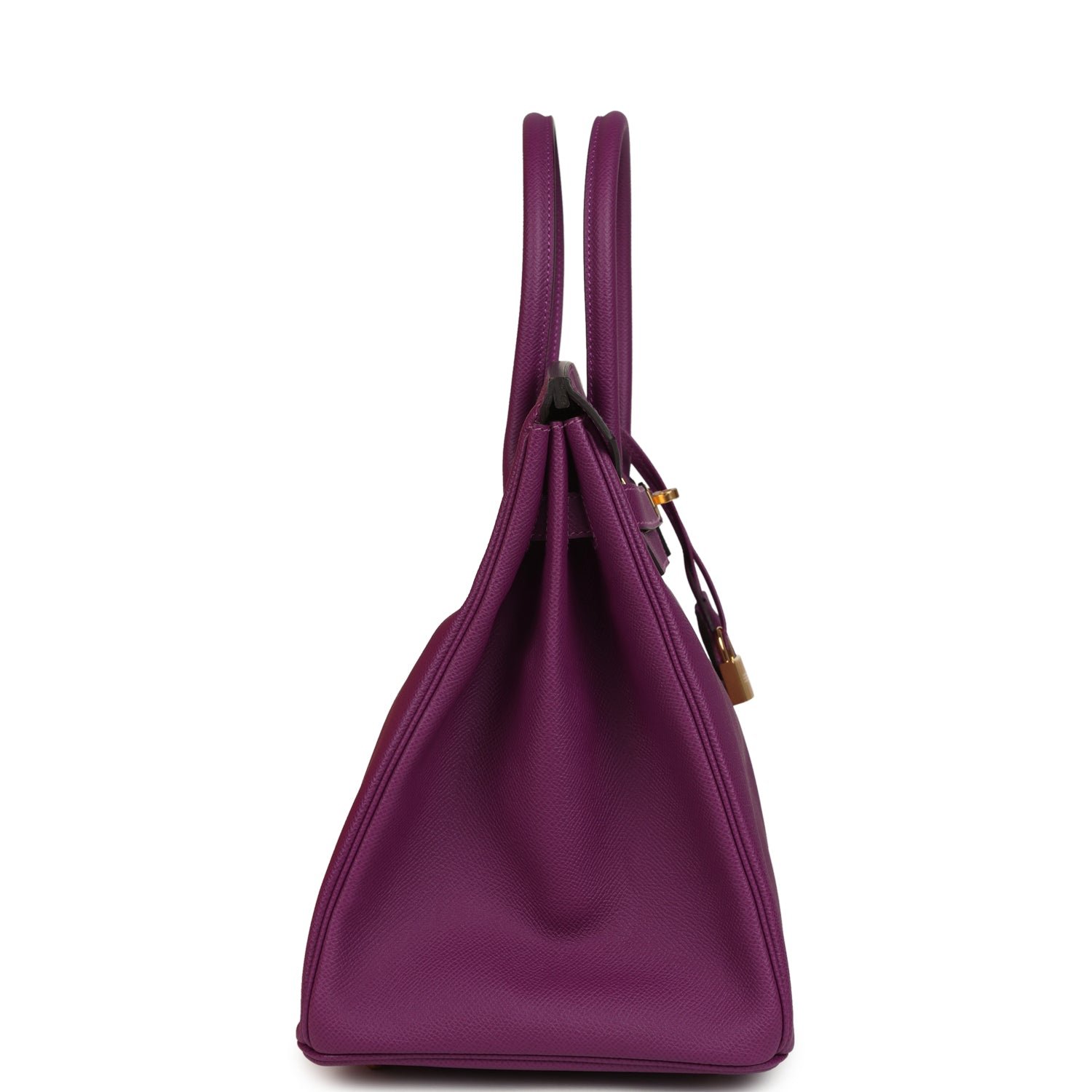 Hermes Birkin 35 Anemone Epsom Gold Hardware - Image 3