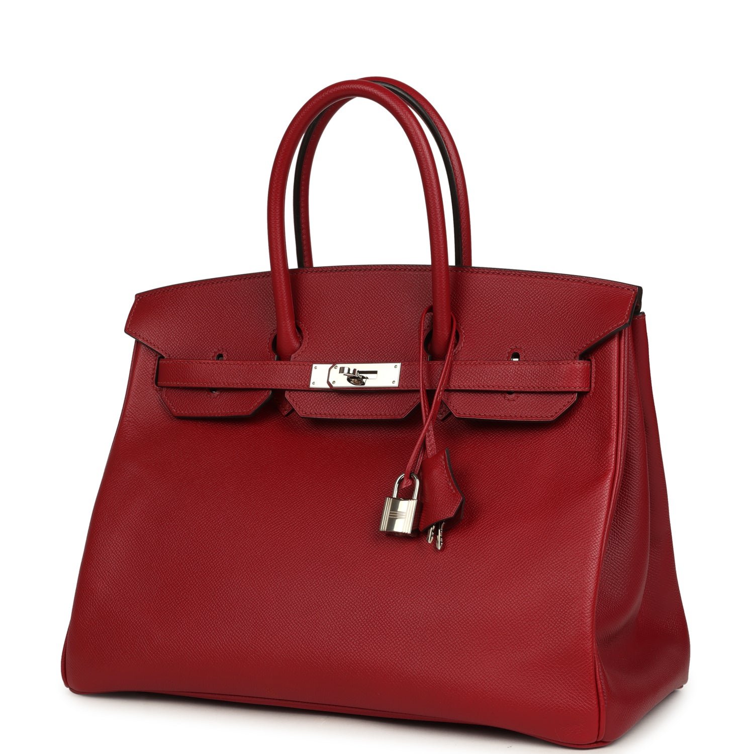 Hermes Birkin 35 Rouge Grenat Epsom Palladium Hardware - Image 5