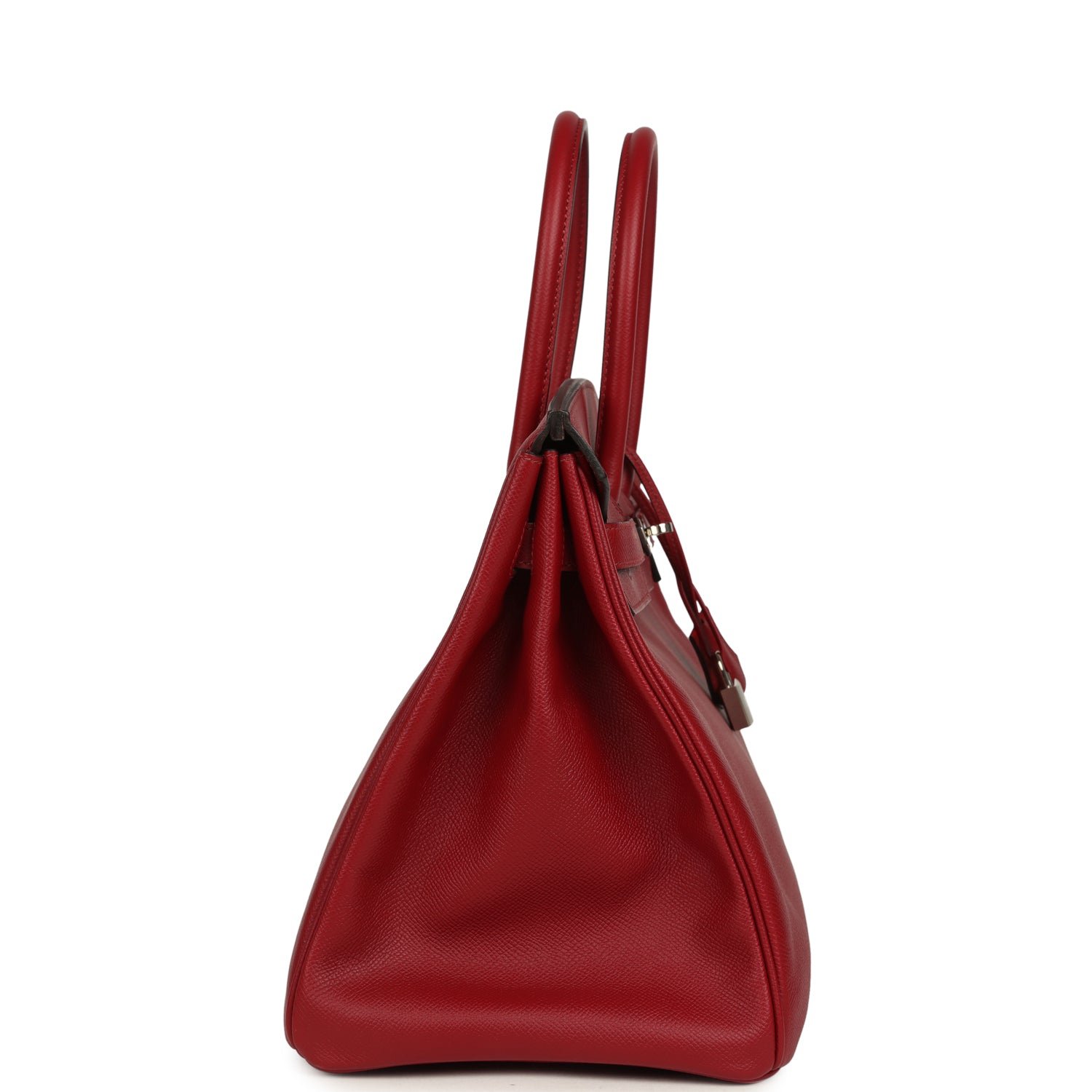 Hermes Birkin 35 Rouge Grenat Epsom Palladium Hardware - Image 3
