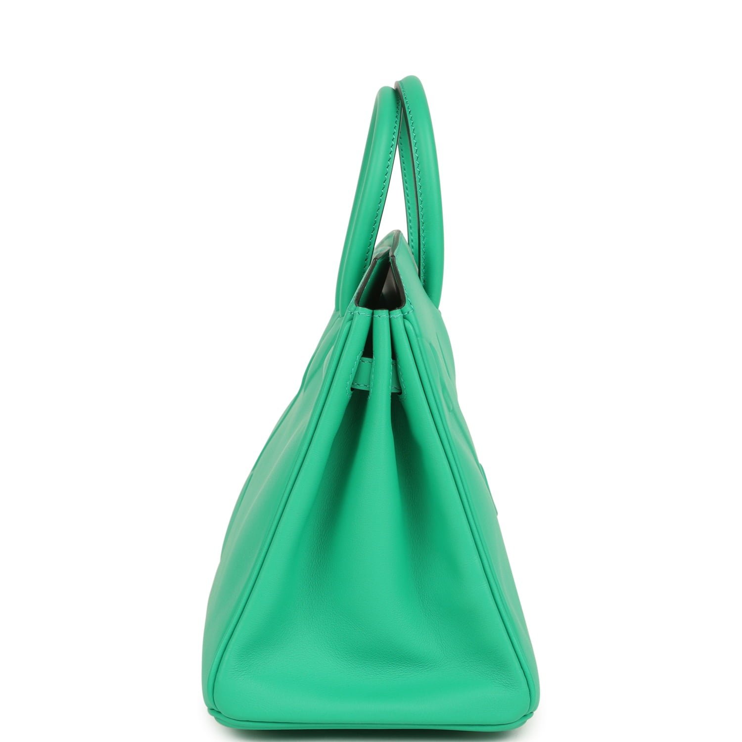 Hermes Birkin Shadow 25 Menthe Swift Palladium Hardware - Image 3