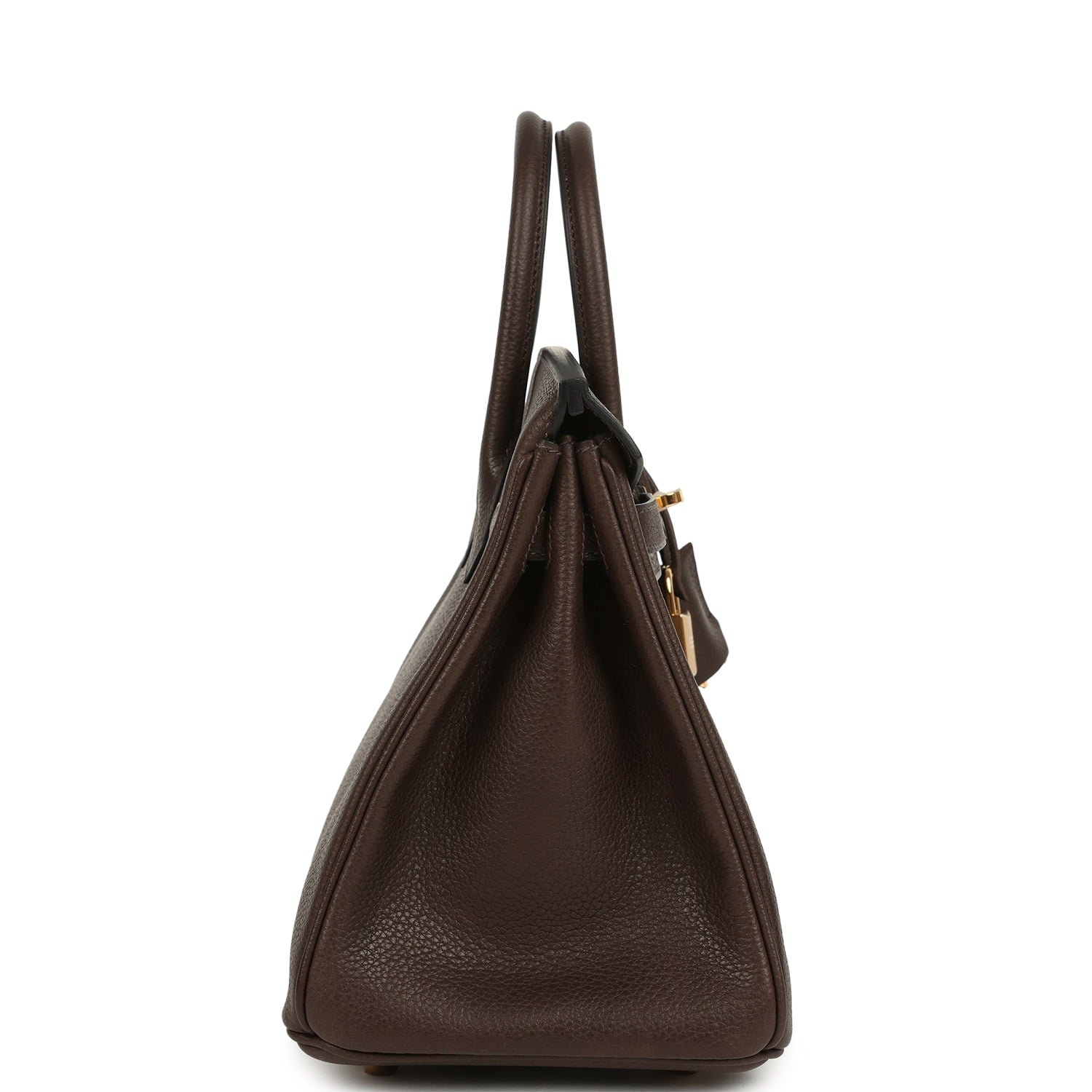 Hermes Birkin 25 Ebene Barenia Faubourg Gold Hardware - Image 3