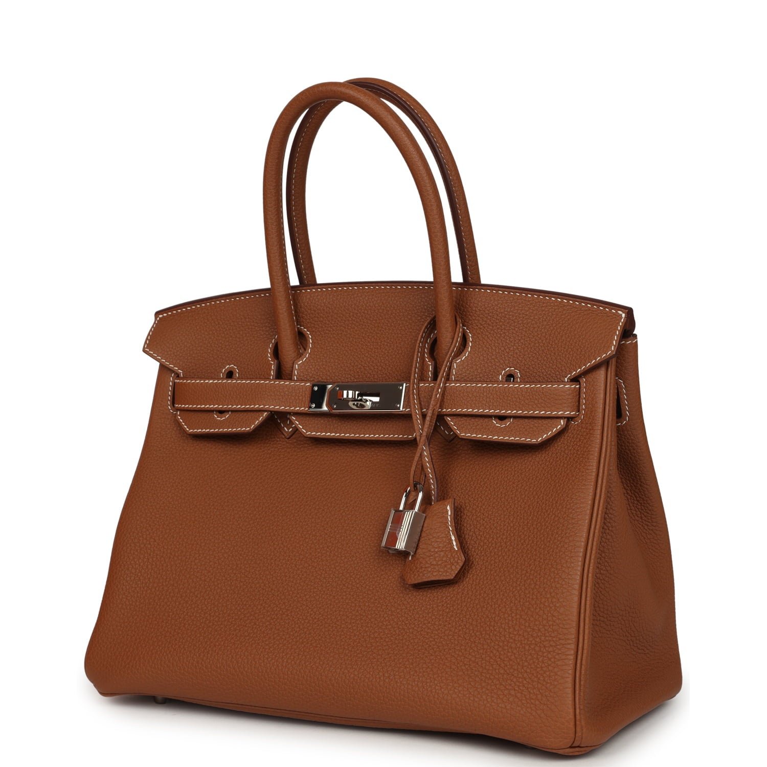 Hermes Birkin 30 Gold Togo Palladium Hardware - Image 5