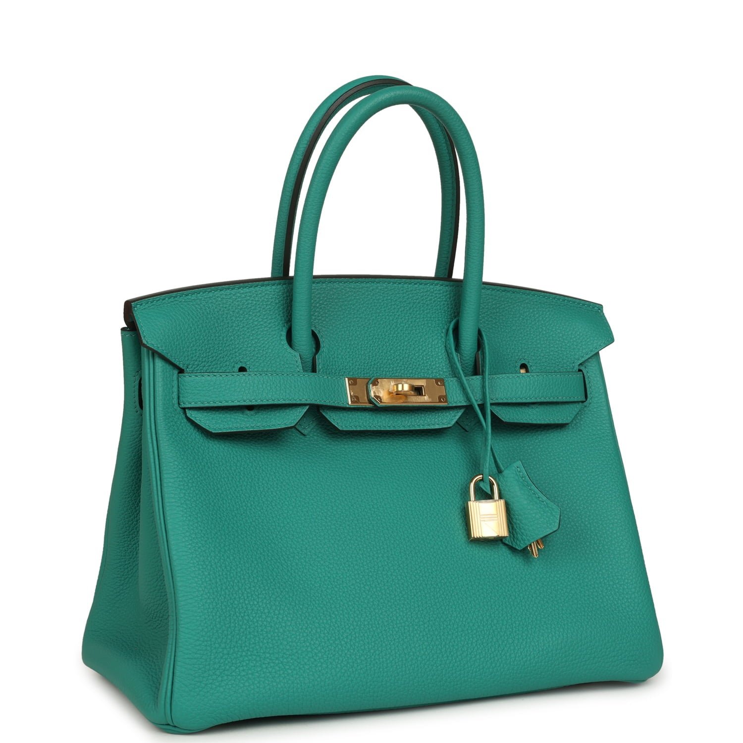 Hermes Birkin 30 Vert Verone Togo Gold Hardware - Image 2