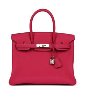 Hermes Birkin 30 Rose Mexico Togo Palladium Hardware