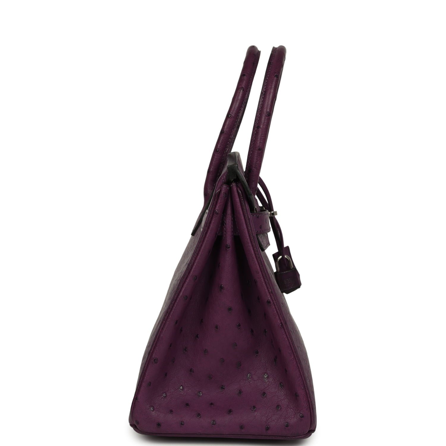 Hermes Birkin 30 Violet Ostrich Palladium Hardware (MAC-H-B-260505-2) - Image 3