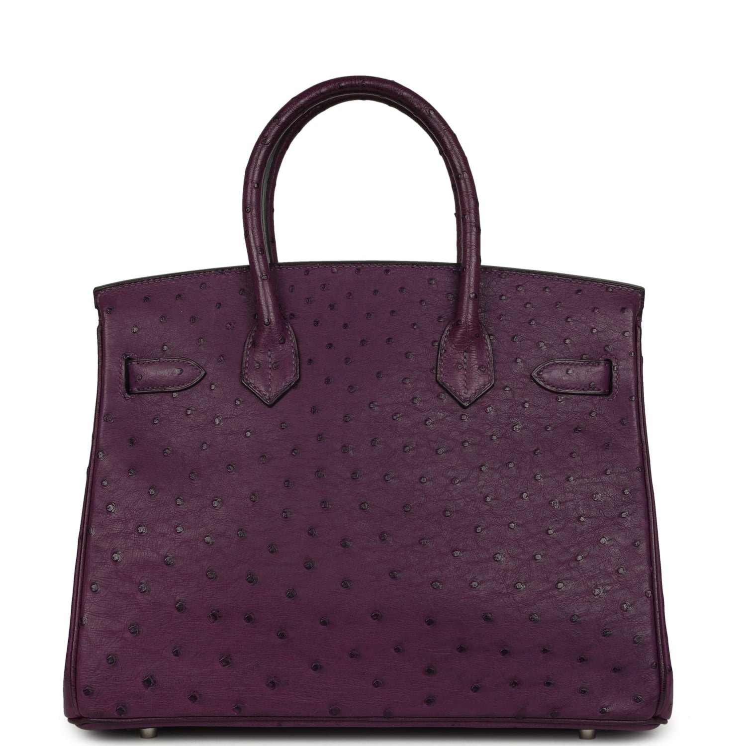 Hermes Birkin 30 Violet Ostrich Palladium Hardware (MAC-H-B-260505-2) - Image 4