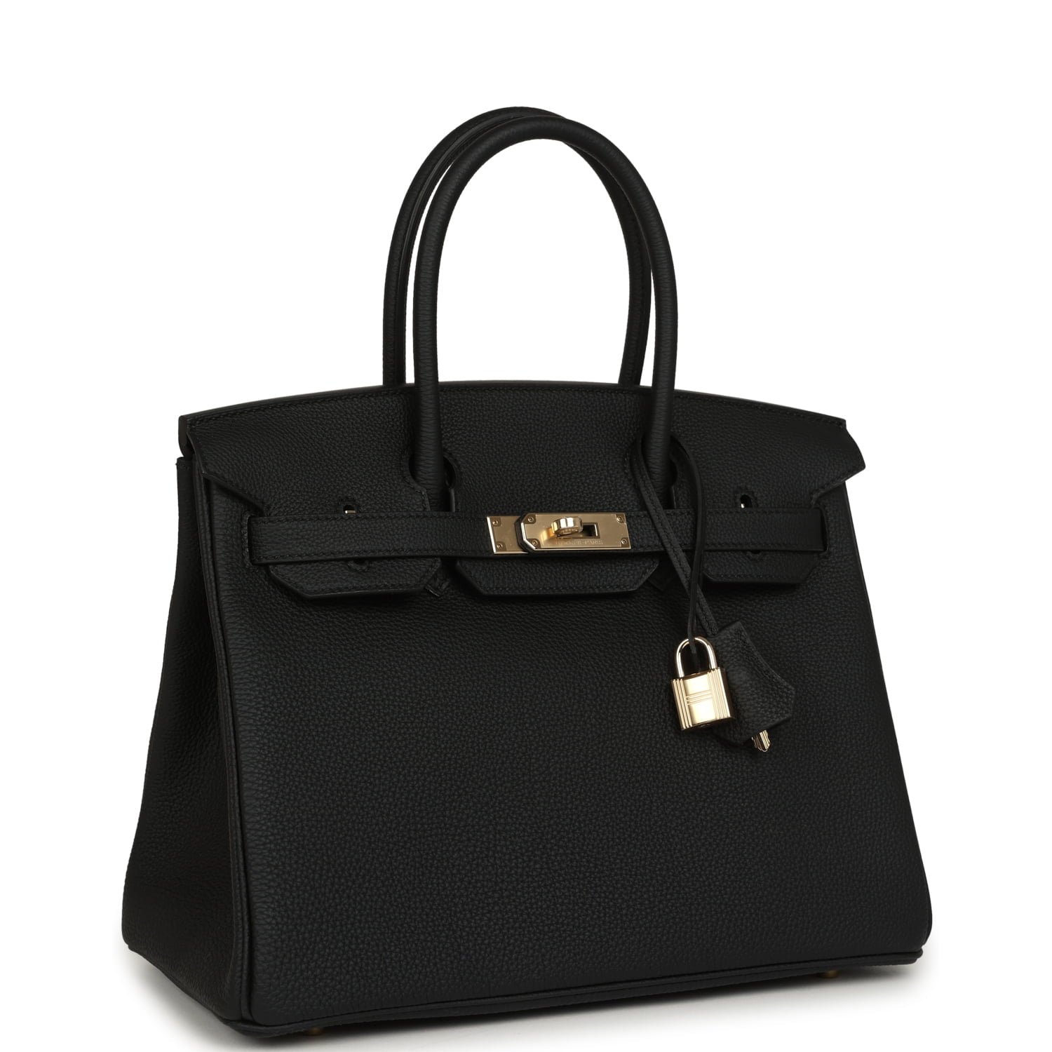 Hermes Birkin 30 Black Togo Permabrass Hardware - Image 2