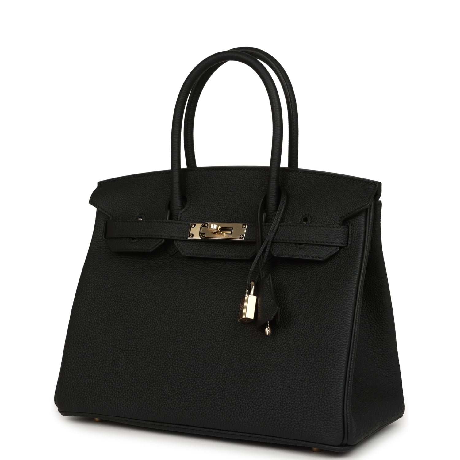 Hermes Birkin 30 Black Togo Permabrass Hardware - Image 5