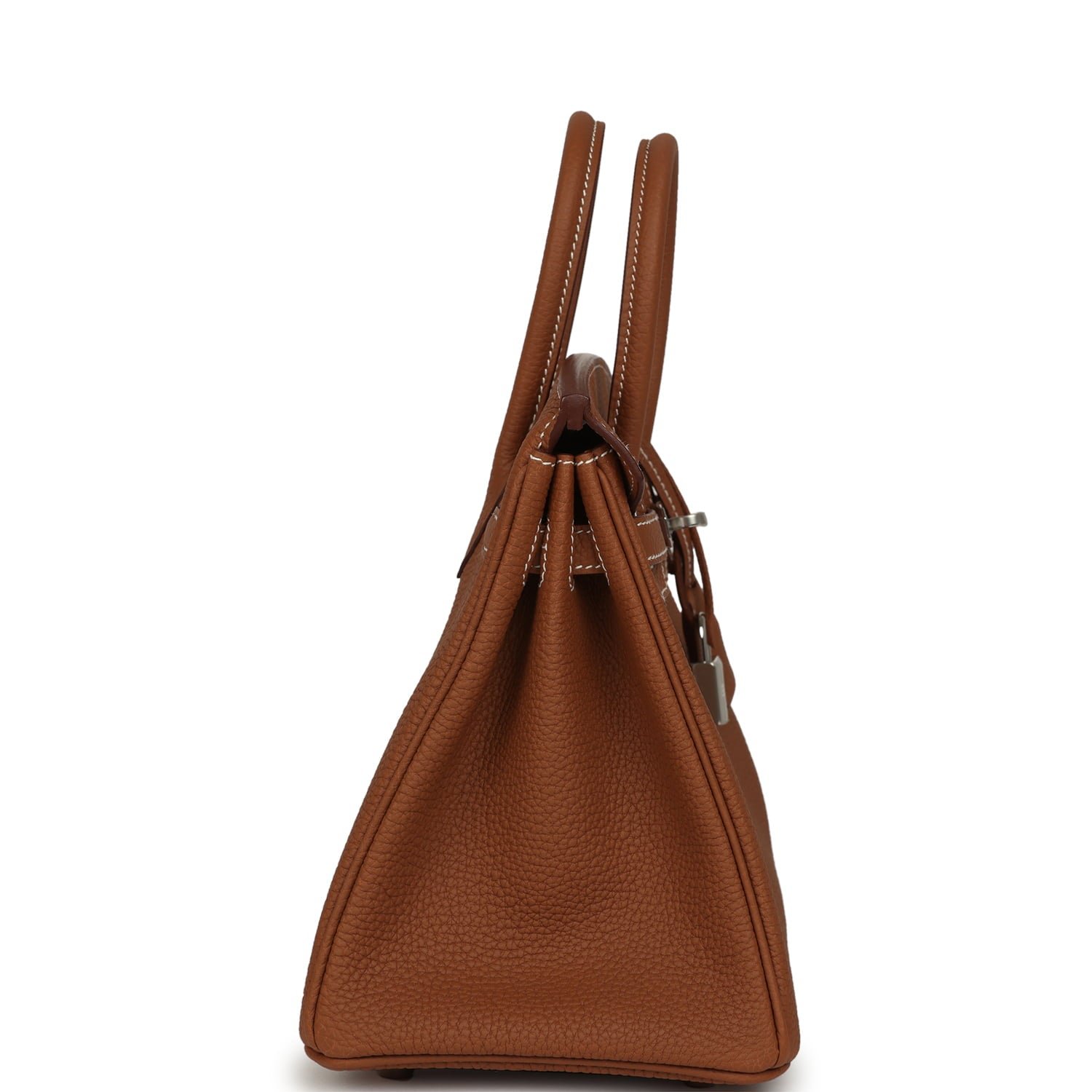 Hermes Birkin 25 Gold Togo Palladium Hardware - Image 3