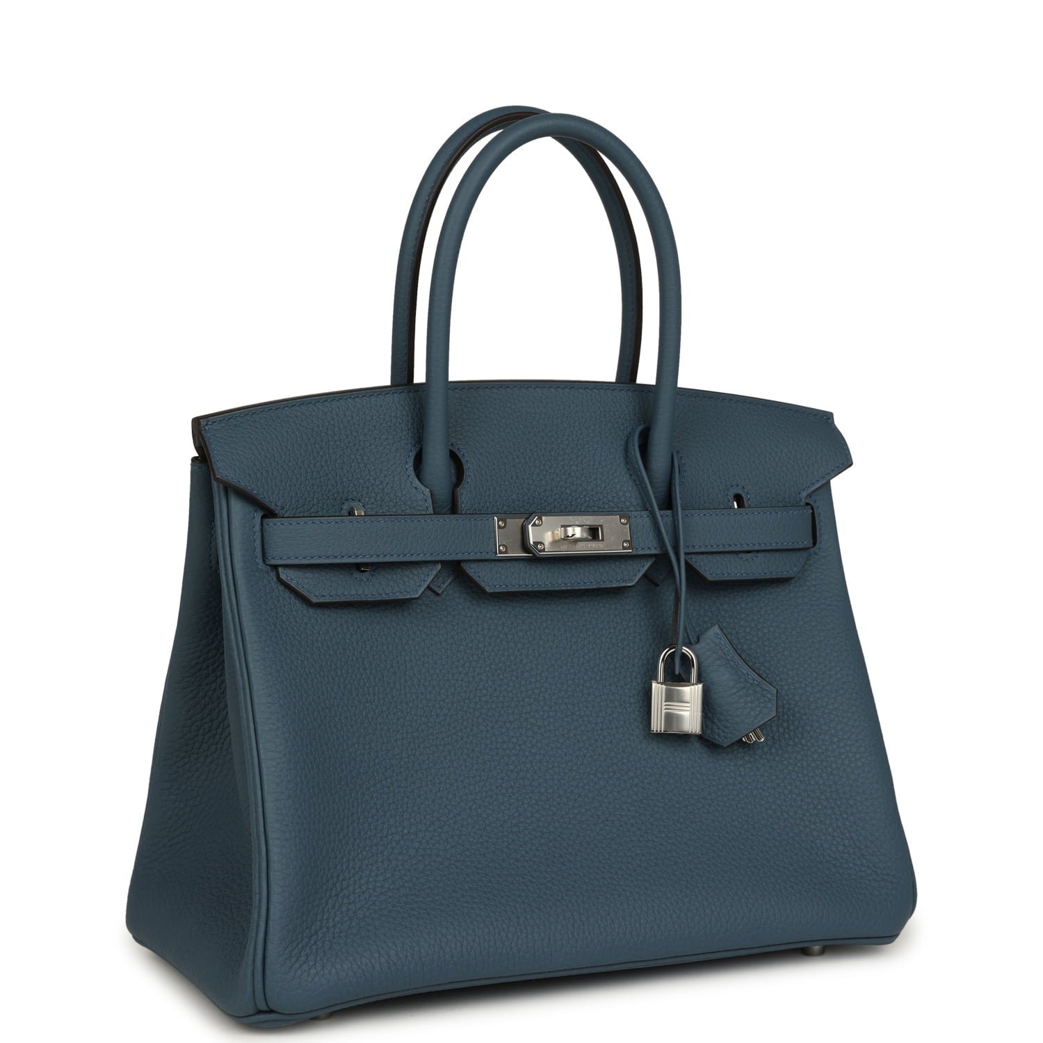 Hermes Birkin 30 Bleu Tempete Togo Palladium Hardware - Image 2