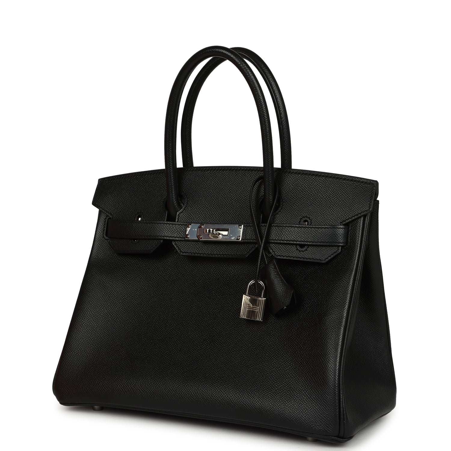 Hermes Birkin 30 Black Epsom Palladium Hardware - Image 5