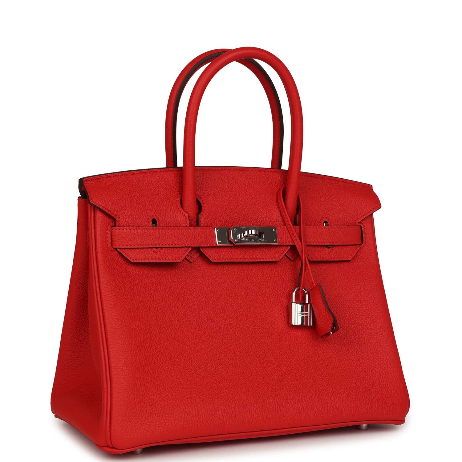 Hermes Birkin 30 Rouge de Coeur Togo Palladium Hardware - Image 2