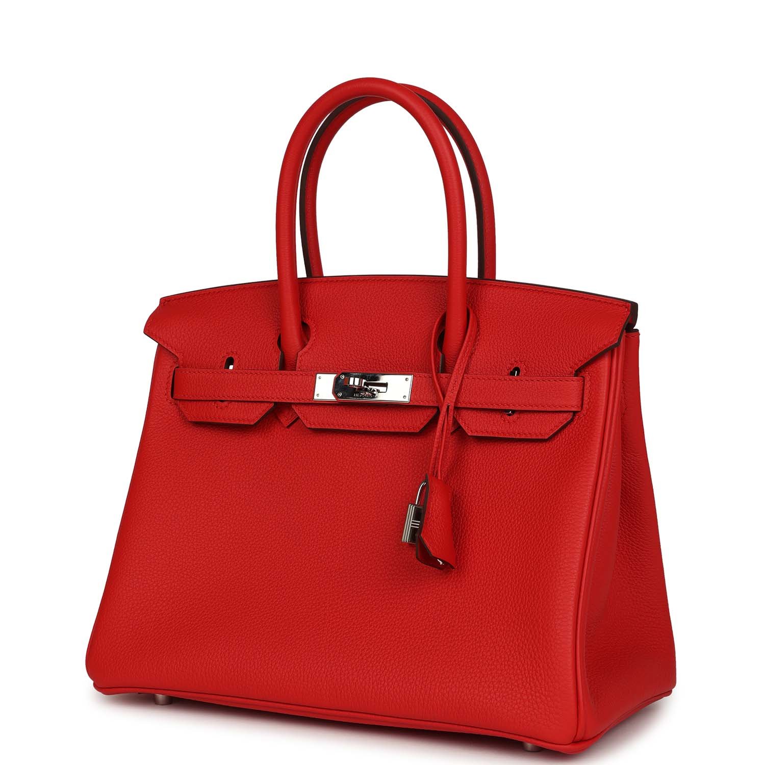 Hermes Birkin 30 Rouge de Coeur Togo Palladium Hardware - Image 5