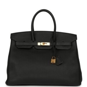Hermes Birkin 35 Black Togo Gold Hardware (MAC-H-B-260603-5)