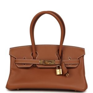 Hermes Shoulder Birkin Light 29 Gold Evercolor Gold Hardware
