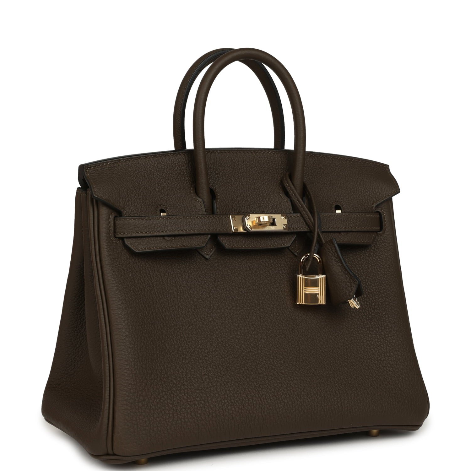 Hermes Birkin 25 Vert Loden Togo Permabrass Hardware - Image 2