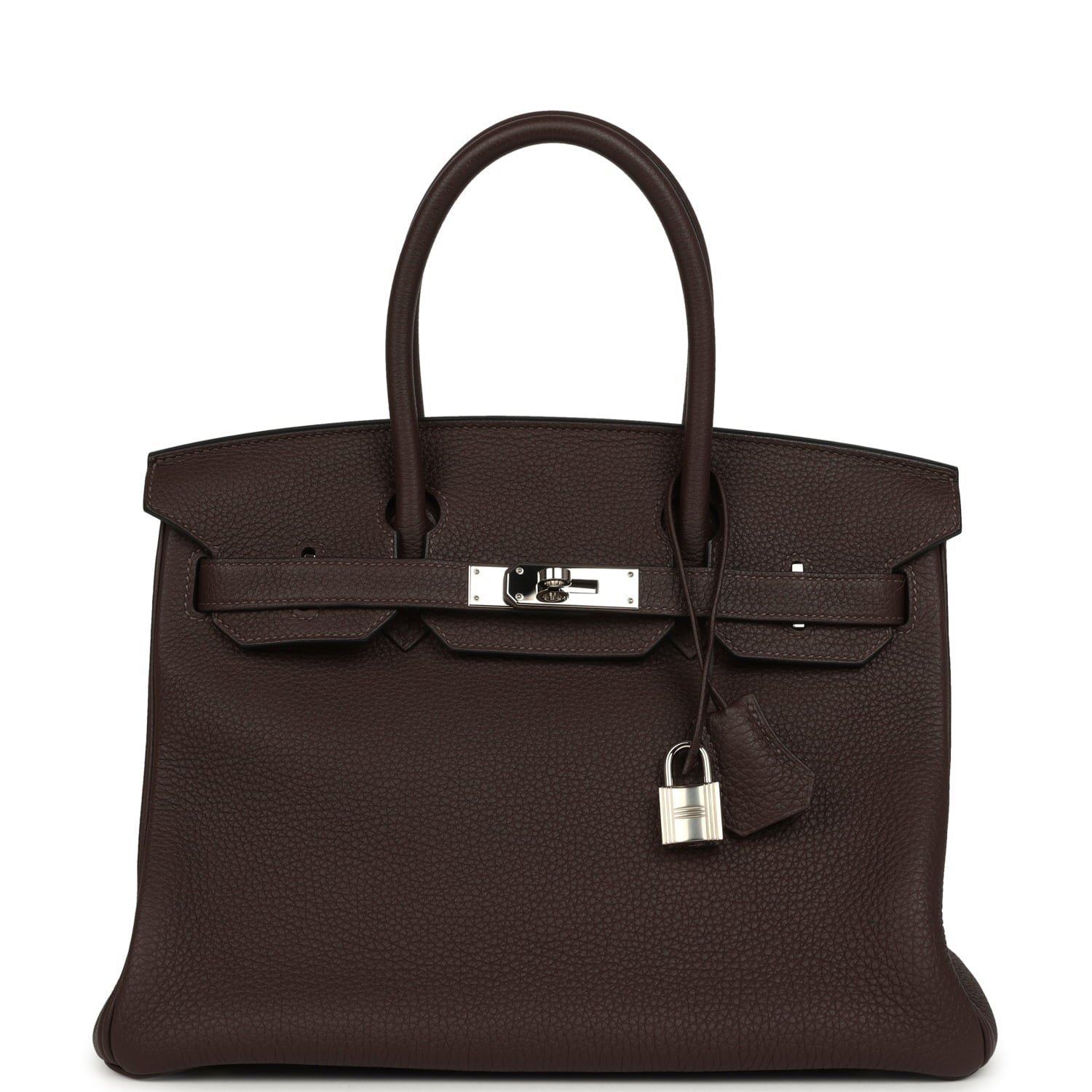 Hermes Birkin 30 Chocolate Togo Palladium Hardware