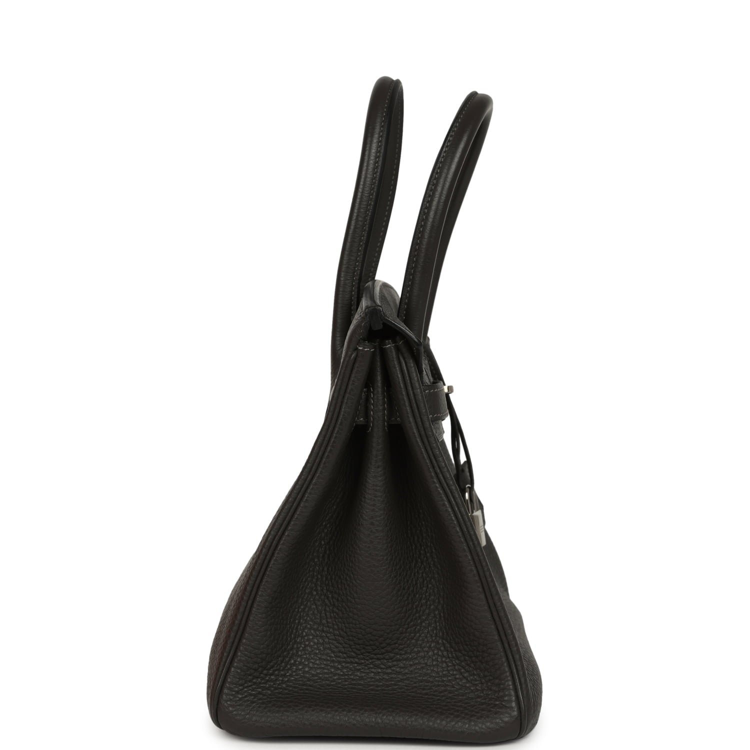 Hermes Birkin 30 Graphite Clemence Palladium Hardware - Image 3