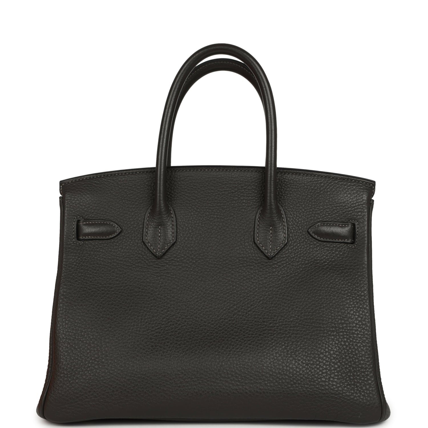 Hermes Birkin 30 Graphite Clemence Palladium Hardware - Image 4