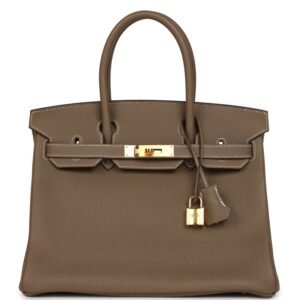 Hermes Birkin 30 Etoupe Togo Gold Hardware