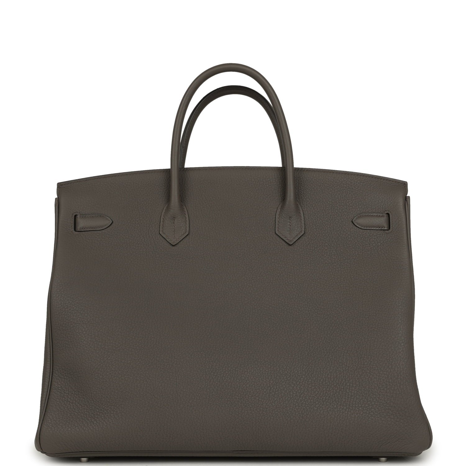 Hermes Special Order (HSS) Birkin 40 Etain Verso Togo Palladium Hardware - Image 4