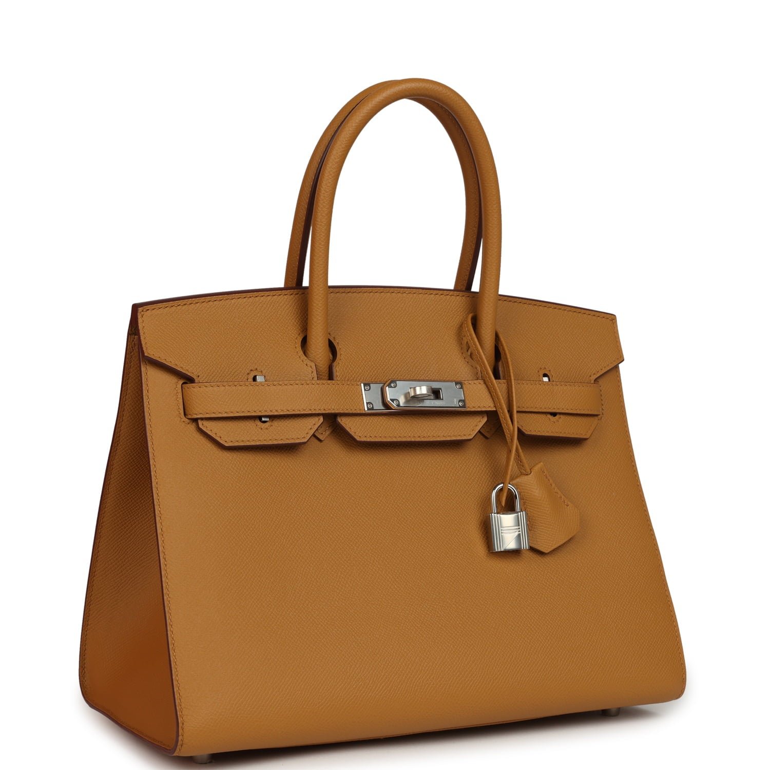 Hermes Birkin Sellier 30 Sesame Epsom Palladium Hardware - Image 2