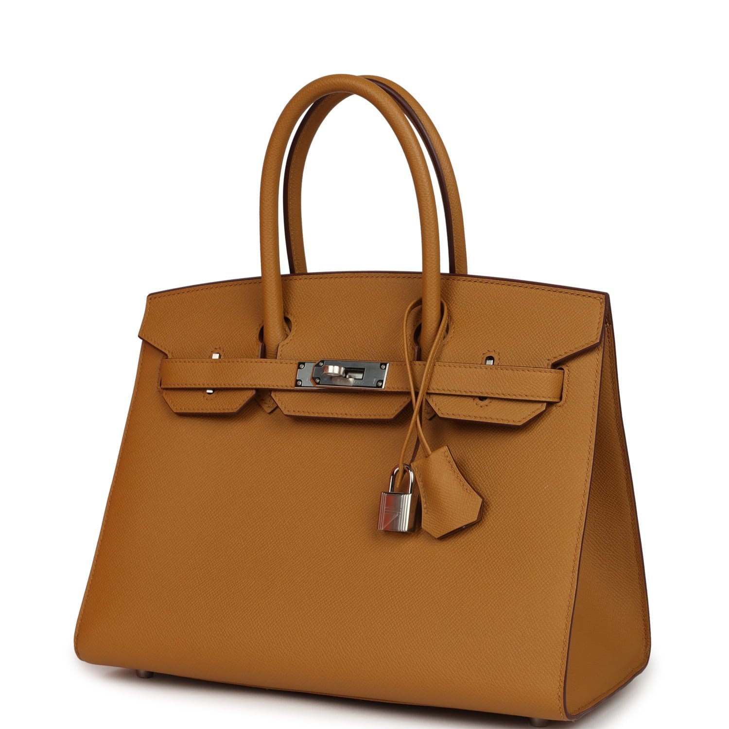 Hermes Birkin Sellier 30 Sesame Epsom Palladium Hardware - Image 5
